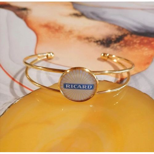 Bracelet Manchette Doré Ricard