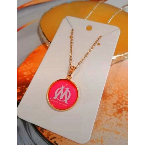 Collier Doré Olympique De Marseille