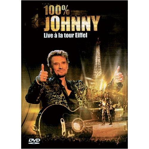 Dvd Johnny Hallyday100% À La Tour Eiffel Neuf Sous Blister