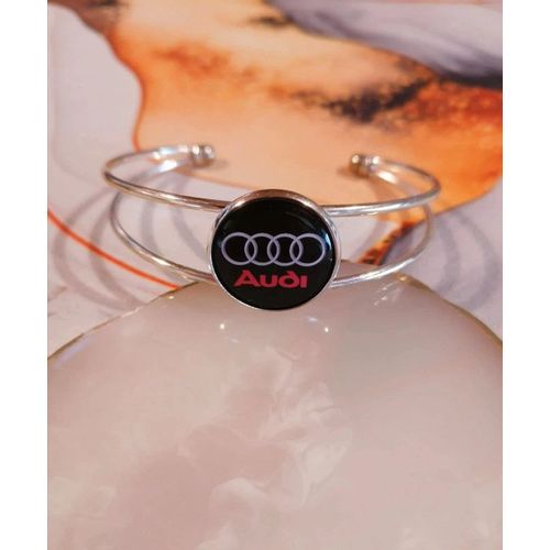Bracelet Manchette Audi Noir