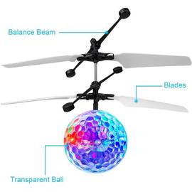 Balle Volante RC Flying Infrarouge à Induction USB. Temps de vol : 8-15  minutes