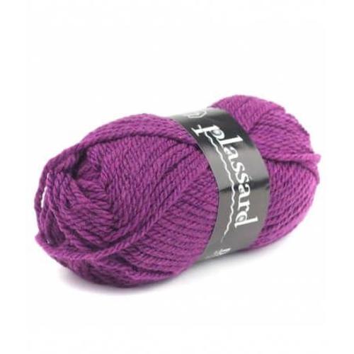 Pelote De Laine À Tricoter Datcha - Plassard 606 Violet