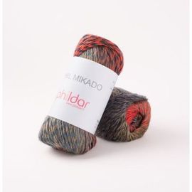 Pelote De Laine À Tricoter Phil Mikado - Phildar - Certifié Oeko-Tex Acte Brique