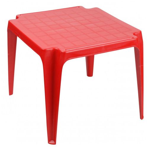Table Enfant Empilable - 51 X 51 X 43 Cm - Rouge