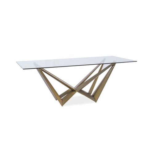 Table Rectangulaire 10 Personnes - Aston - 200 X 100 X 76 Cm