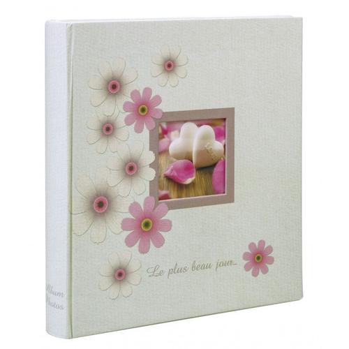 Album Photos De Mariage Personnalisable - Erica "Wish" - 28 X 30,5 Cm - Rose