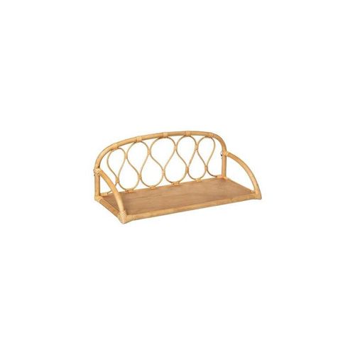 Etagère En Rotin - 57 X 23 X 24 Cm - Marron