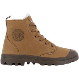 Palladium Pampa Hi Zip Wl Hiver Bottes Cuir Brown 05982s257sm
