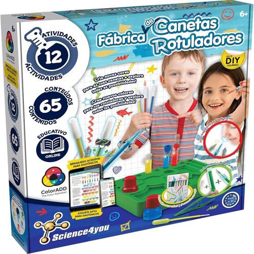 CLICKSELL-Usine De Marqueurs-Laboratoire De Marqueurs Pour Enfants, 65+ Contenus, Jeux Et Jouets Pour Enfants De 6 Ans Et Plus, Faisceaux De Marqueurs, Cadeau Pour Garçon Et Fille 5 6 7