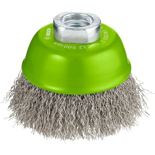 CLICKSELL-Bosch Accessories 2608622102 Brosse Boisseau Inoxydable 75 Mm 0,3 Mm M14