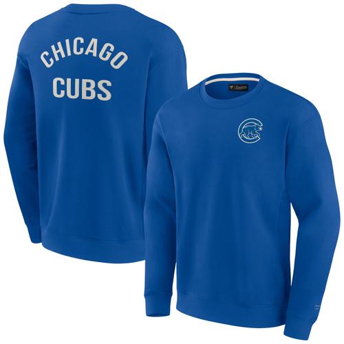 Sweat-Shirt Unisexe Fanatics Signature Royal Chicago Cubs Super Doux