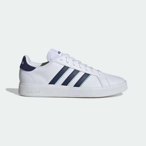 Chaussure Grand Court Td Lifestyle Court Casual Adidas - Cloud White / Dark Blue / Semi Flash Aqua - 36 2/3