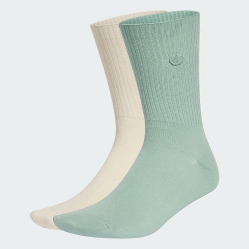 Chaussettes Premium Essentials (2 Paires) Adidas - Hazy Green / Wonder White - 46-48