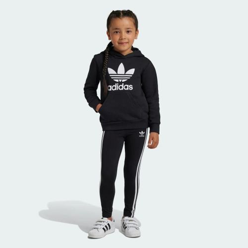 Ensemble Legging Et Sweat-Shirt À Capuche Adicolor Enfants Adidas - Black - 4-5a