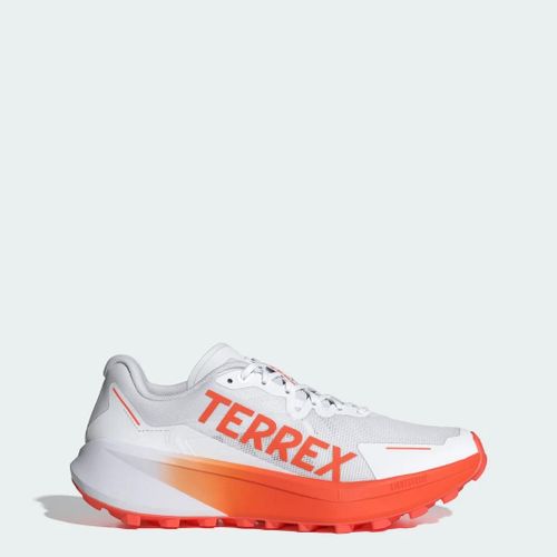 Chaussures De Trail Running Terrex Agravic 3 Adidas Cloud White Semi Impact Orange Dash Grey