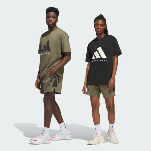 Short Spacer Adidas Basketball (Non Genré) Adidas - Olive Strata - 2xl