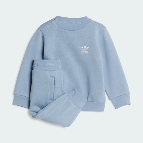 Ensemble Sweat-Shirt Ras-Du-Cou Enfants Adidas - Tactile Blue - 3-4a