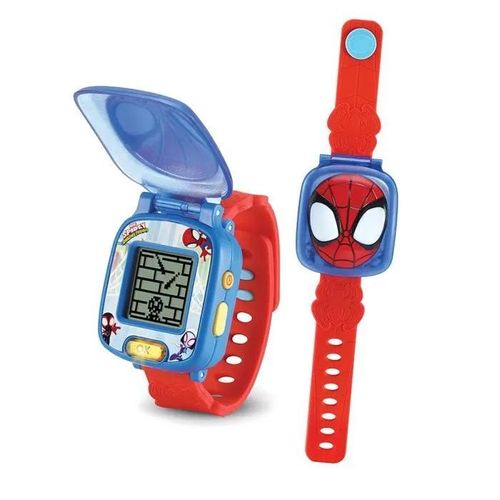 Montre Éducative - VTech - Spidey et Son Super Équipe - Modèle 80-554322 - Bleu - Enfants 3+