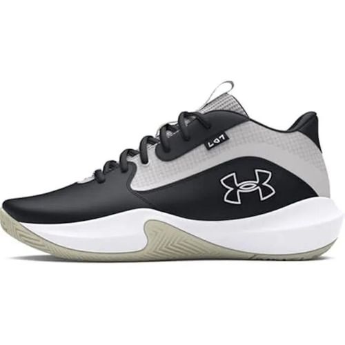 Chaussures De Basketball - Under Armour - Ua Lockdown 7 - Gris - Mixte - Respirant