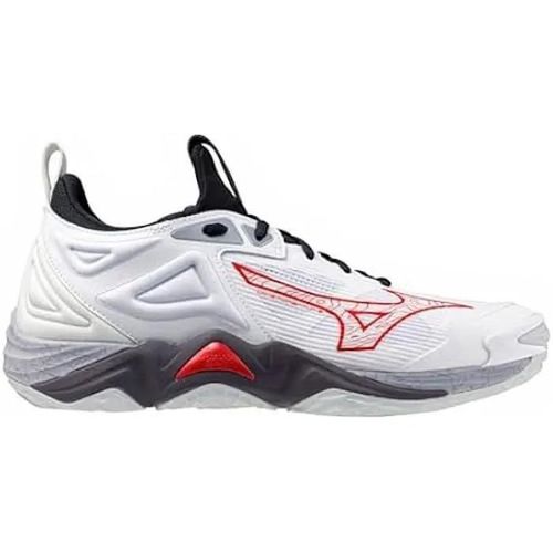Chaussures De Volleyball - Mizuno - Wave Momentum 3 - Blanc - 42 Eu - Indoor
