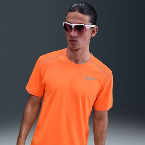 Haut De Running À Manches Courtes Nike Miler Pour Homme - Orange