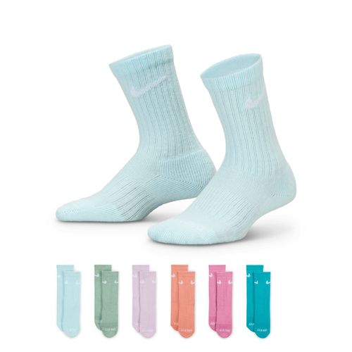 Chaussettes Mi-Mollet Nike Dri-Fit Performance Basics Pour Enfant (6 Paires) - Bleu