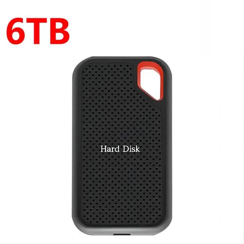 Véritable disque dur externe SSD Portable haute vitesse to disque dur 1 to USB 3.1 type-c dispositif de stockage d'origine pour ordinateur Portable/PC-6TB