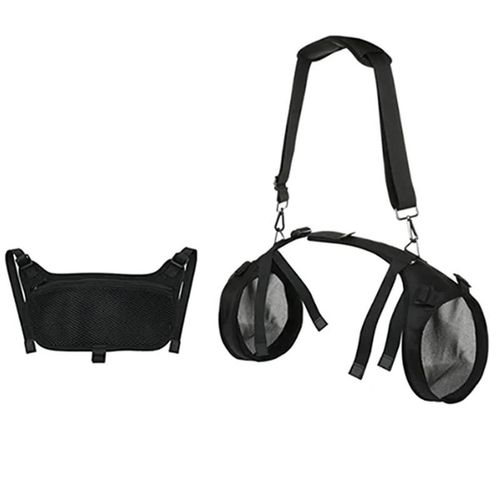 Étui de rangement audio portable pour haut-parleur Bluetooth, housse de voyage avec sangle initiée pour haut-parleur JBL Boombox 1/2/3-Noir