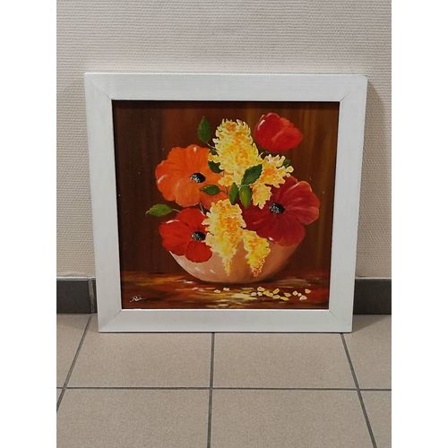 Tableau Fleurs Coquelicots