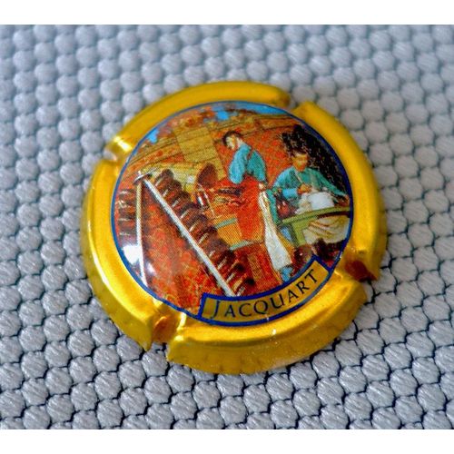 Capsule De Champagne Jacquart. Le Remuage
