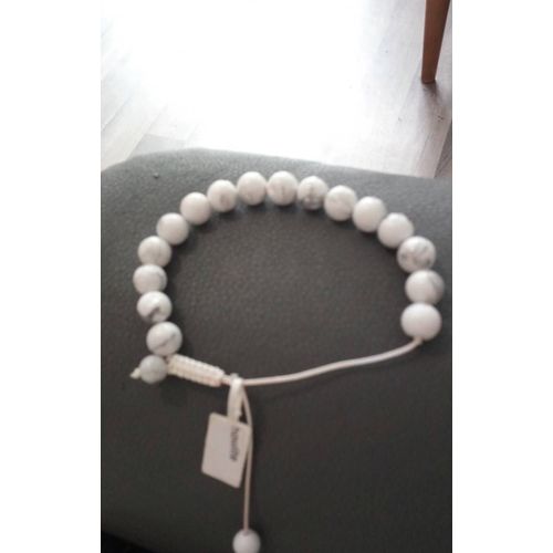 Bracelet Howlite Blanche