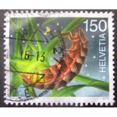 Suisse N°2374 Insecte Oblitéré