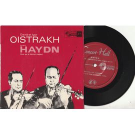 33/17cm Haydn David Et Igor Oistrah Dui Pour Deux Violons En Si Bémol Majeur , Op. 90 A- Andante Con Variazioni B-Presto -Concert Hall Sms 517 -1954