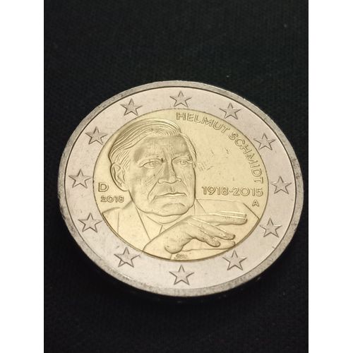 2 Euro 2018 A Allemagne (Helmut Schmidt)