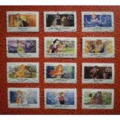 Les 100 Des Dessins Animés De Walt Disney (Personnages) Série Complète Année 2023 Autoadhésifs N° 2320 2321 2322 2323 2324 2325 2326 2327 2328 2329 2330 2331 Yvert Et Tellier