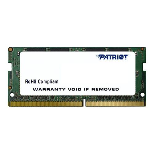 Patriot Signature Line - DDR4 - module - 16 Go - SO DIMM 260 broches - 2400 MHz / PC4-19200 - CL17 - 1.2 V - mémoire sans tampon - non ECC