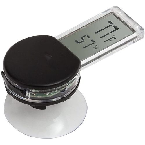 Reptile Terrarium Thermomètre Hygromètre Affichage Numérique Pet Breeding Box Reptile Réservoir Thermomètre Hygromètre Avec Ventouse