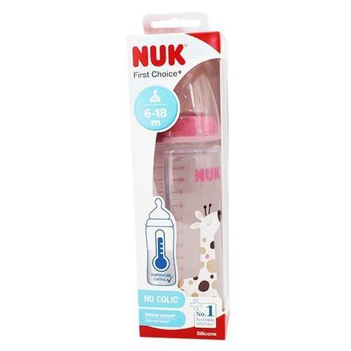 Biberon Fc+ Tc 360ml Silicone 6-18m Xl Fille - Nuk