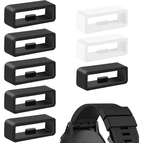 8 Pièces Boucles Des Bracelet De Montre Compatibles Avec Garmin Venu 2 3, Forerunner 265/35/235, Forerunner 945/935/ Vivoactive 4, Support/Fixateur De Remplacement De Bracelet De M[Dai6280757]