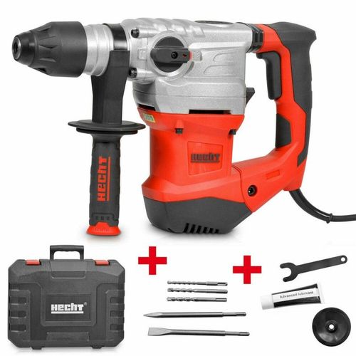 Hecht 1036 Profi Perceuse à percussion puissante rotatif support SDS Plus 4250 tours/min.1500W
