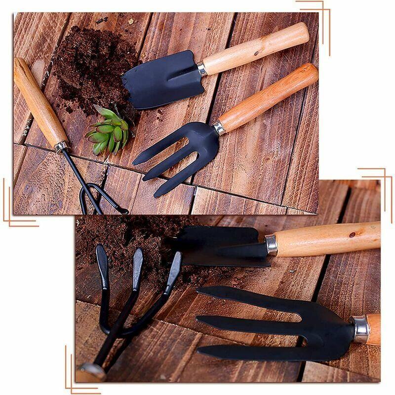 Outils de jardin, 3 pices Mini outils de jardin pour plante... - 4