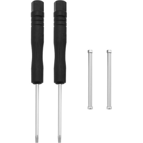 1 Kit De Réparation De Broches De Liaison De Bracelet De Montre Avec 2 Tiges De Vis Métalliques 2 Tournevis Compatible Avec Garmin Fenix 7x/7xpro/6xpro/5x Plus/3/3 Hr Argent[Dai6283628]