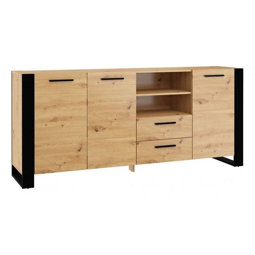 Commode De Rangement Meuble Nuka D 97x197x45cm (Hxlxp) Design Moderne De Haute Qualité