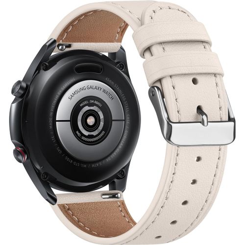 Cuir Bracelet Compatible Avec Huawei Watch Gt2/Gt 2 Pro/Gt3/Gt 2e 46mm, 22mm Bracelet De Remplacement Pour Homme Femme (Starlight)[Dai6282858]