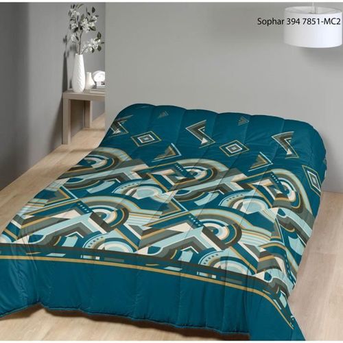 Couette Ultra Chaude Imprimée Sophar - 2 Personnes 220x240 - Spécial Hiver - Mortreux