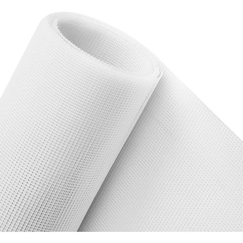 Toile Moustiquaire En Fibre De Verre Pour Fenêtres Indéchirable Et Résistant Aux Insectes, Découpable, Blanc