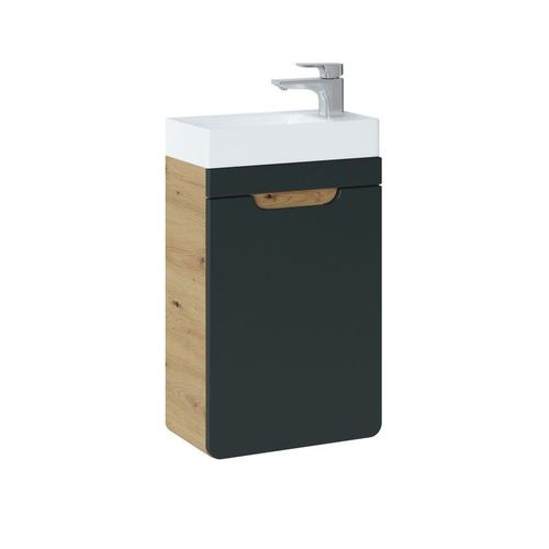 Meuble Vasque Salle De Bain + Lavabo 60x40x22cm Aruba Cosmos 826 Moderne De Haute Qualité