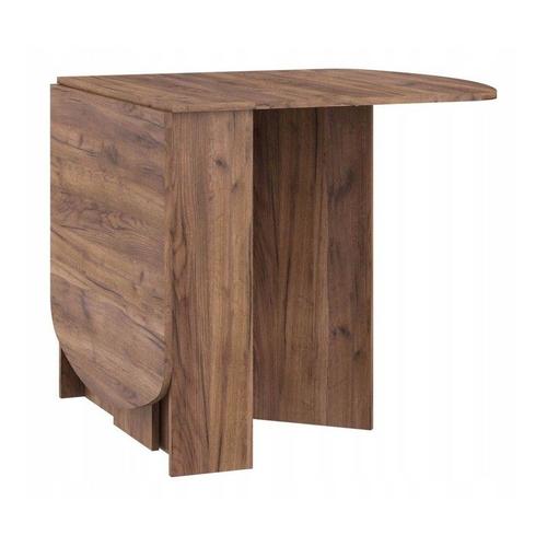 Table À Manger Ovale Pliante Couleur Tabac Foncé 150x80cm Modèle:Homni 2 Table Pliable Papillon