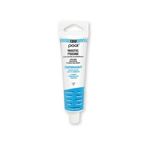 Mastic joint et colle spécial piscine GEB Spécial piscine - Blanc 80 ml - 590925