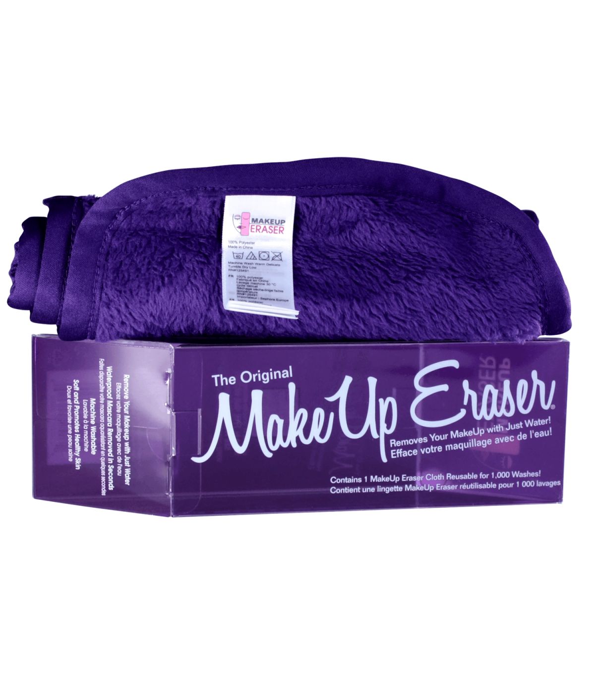 Makeup Eraser Purple - Serviette Demaquillante A L'eau 